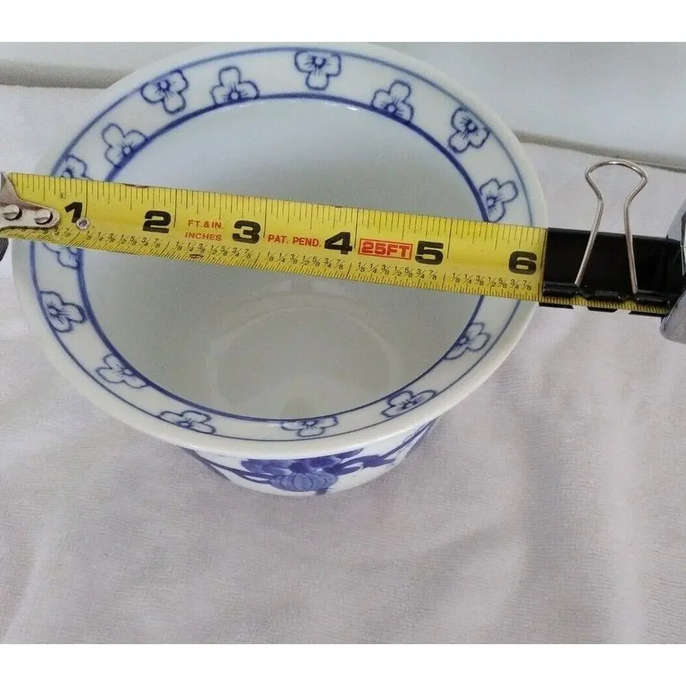 Vintage Asian Flower Pot 6